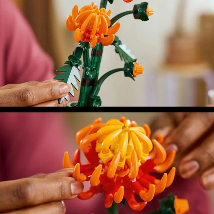 LEGO BOTANICALS 10368 KRİZANTEM 278 PARÇA 18+