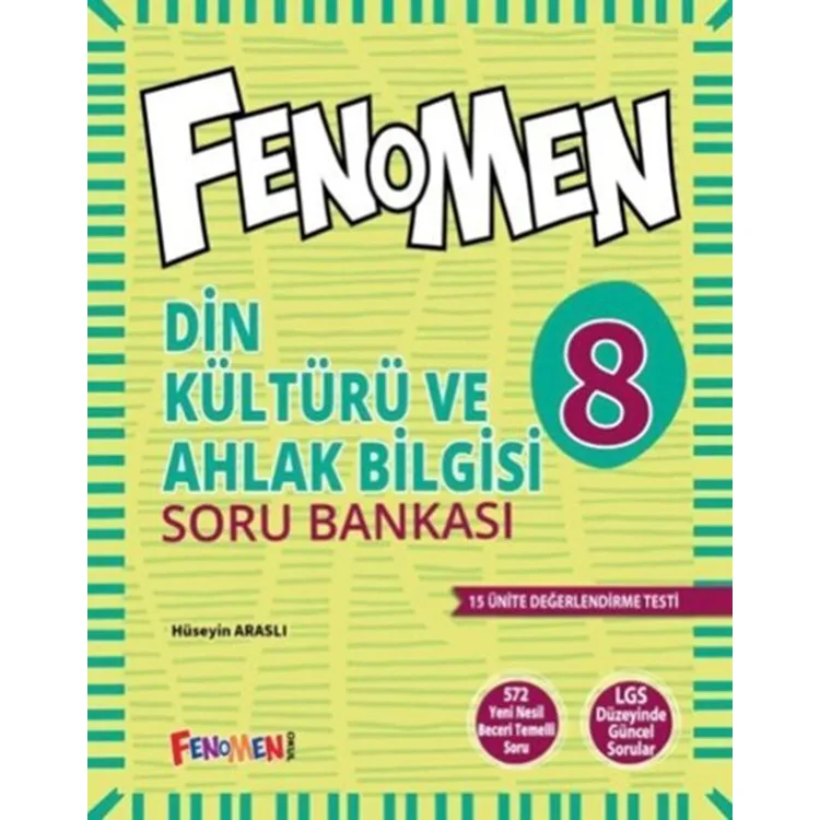 GAMA 8. SINIF FENOMEN DİN KÜLTÜRÜ VE AHLAK BİLGİSİ SORU BANKASI
