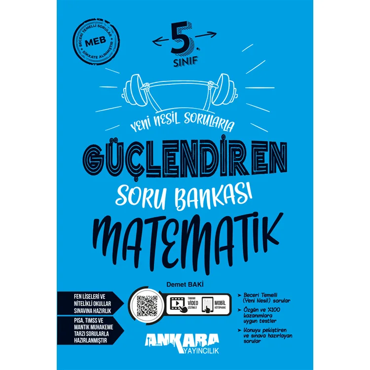 ANKARA 5.SINIF GÜÇLENDİREN MATEMATİK SORU BANKASI