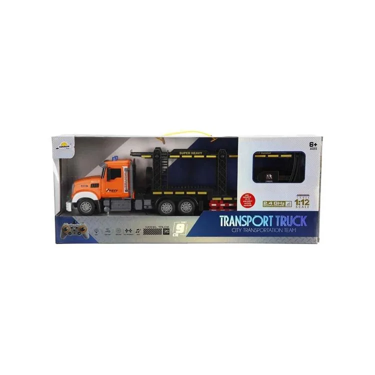 SUNMAN QH9006-2 TRANSPORT TRUCK SESLİ IŞIKLI KUMANDALI ARABA 1:12