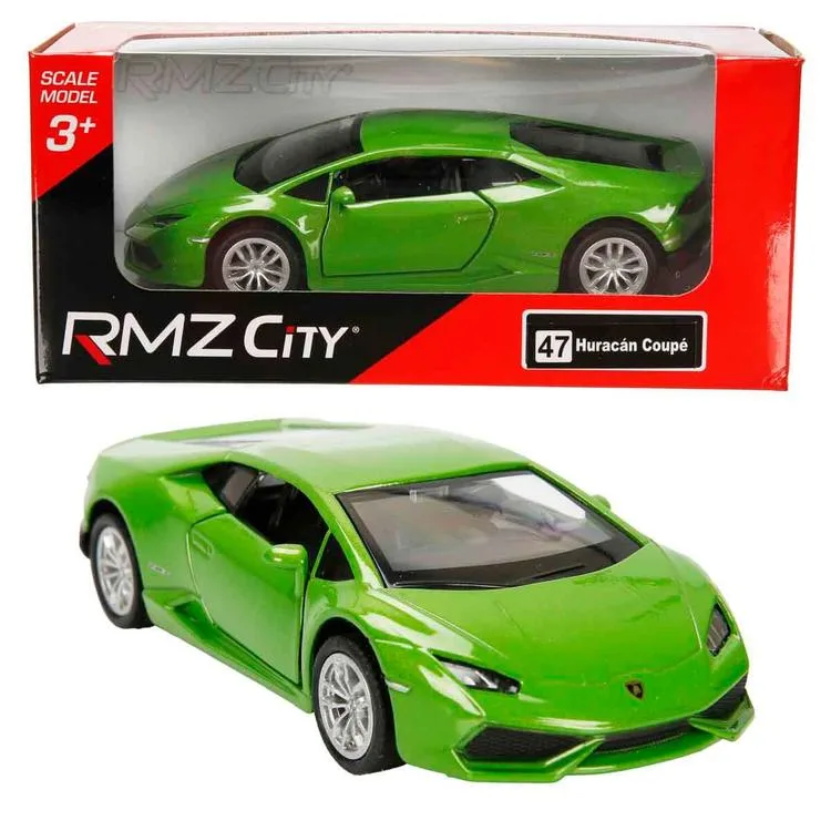 SUNMAN 554996 RMZ CITY 1:32 LAMBORGHİNİ SERİSİ HURACAN COUPE DIE CAST MODEL METAL ARABA KUTULU 3+ -TEKLİ