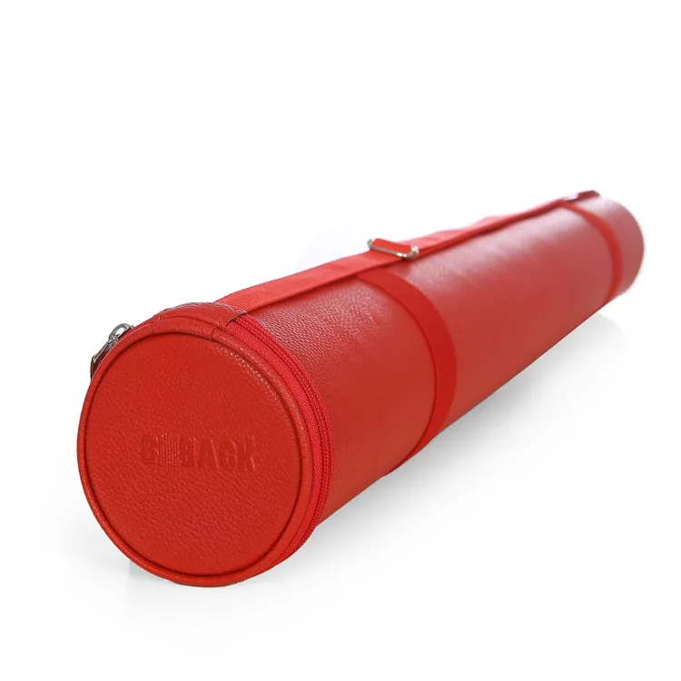 SAH 955 PROJE TÜPÜ 10X75cm. SUNİ DERİ KIRMIZI