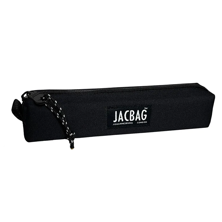 JACBAG PRİZMA-SOSİS TİP JAC-15 TEK BÖLMELİ KALEM ÇANTASI SİYAH