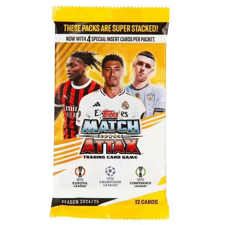 MYTHOS UEFA MATCH ATTAX 2024 - 2025 KOLEKSİYON KARTLARI