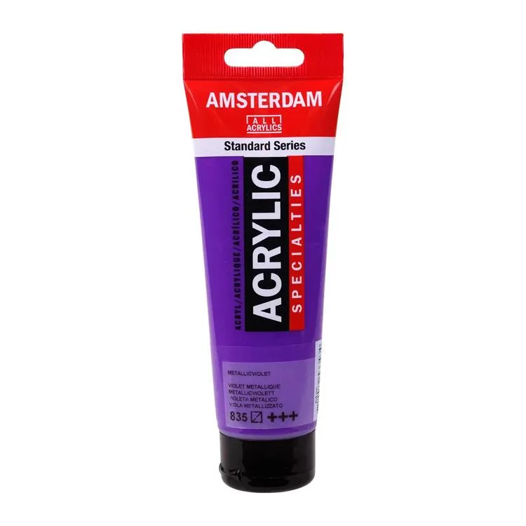 AMSTERDAM RT17098352 AKRİLİK BOYA 120 ML METALLIC VIOLET
