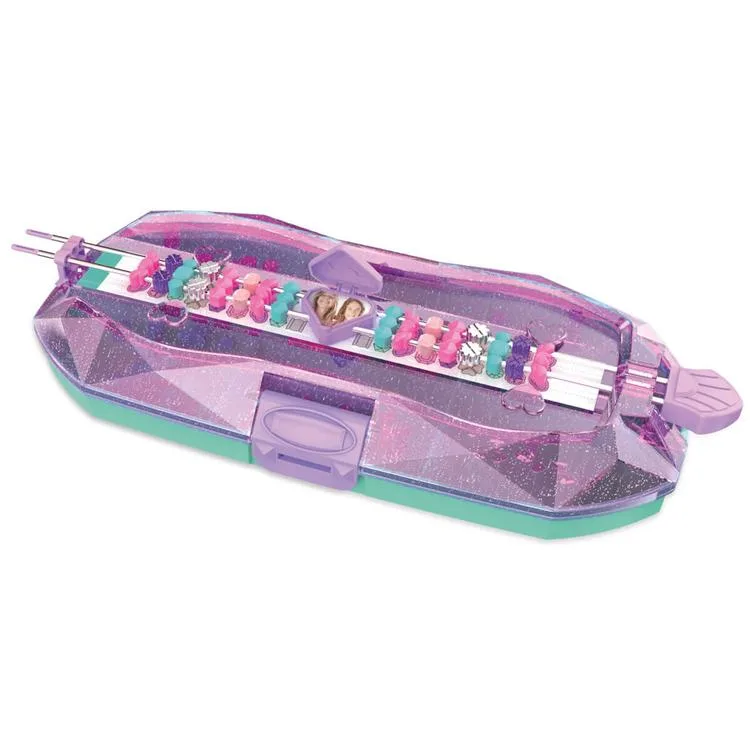 SUNMAN MBK-389 PRETTY PINKY GEM BRACELET MAKER- RENKLİ MÜCEVHER BİLEKLİK YAPIM SETİ 3+