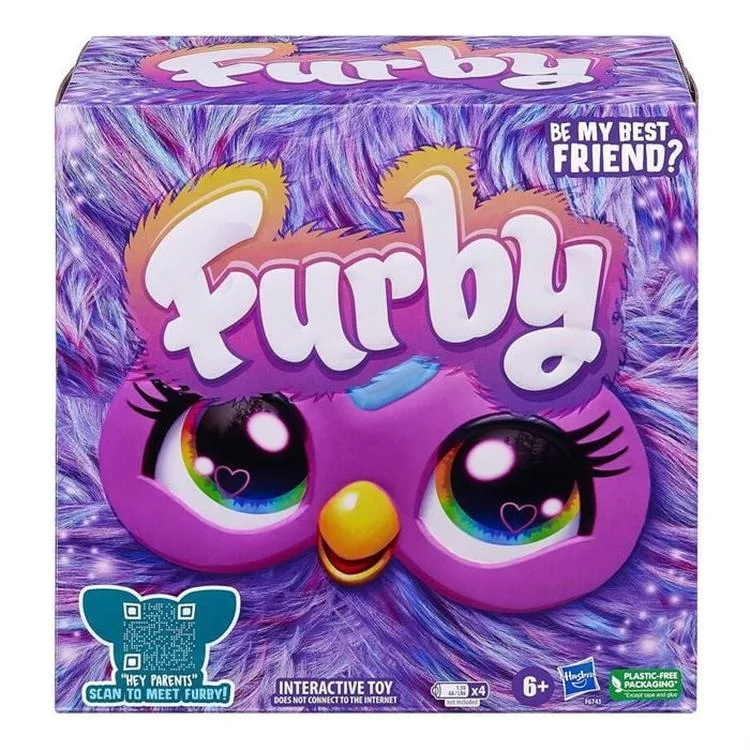HASBRO F6743 FURBY İNTERAKTİF PELUŞ MOR