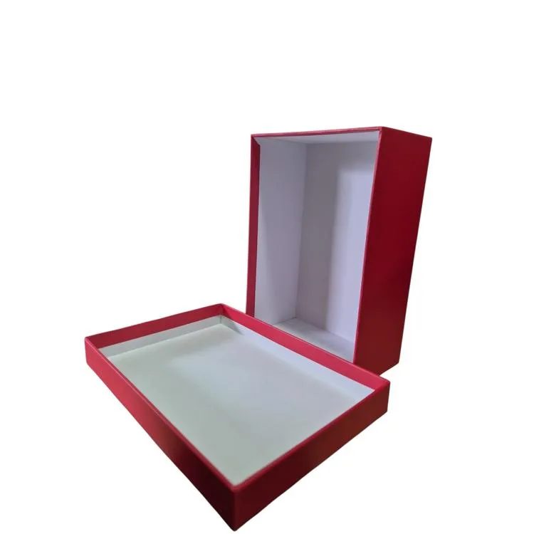 PİN NO:6 KIRMIZI DİKDÖRTGEN HEDİYE KUTUSU 29x21,5x12,2 cm- TEKLİ