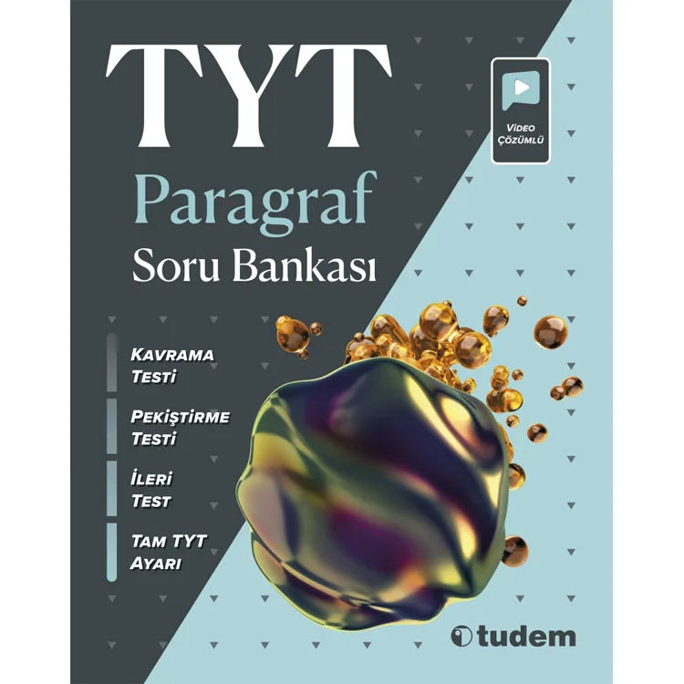 TUDEM TYT PARAGRAF SORU BANKASI