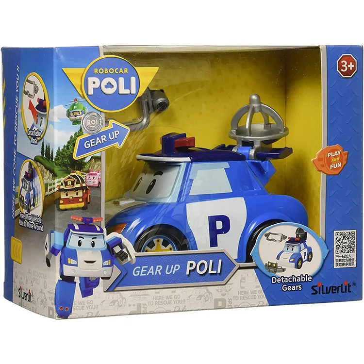 NECO-POLI 83392 POLİ ROBOCAR TEÇHİZATLI ARAÇ