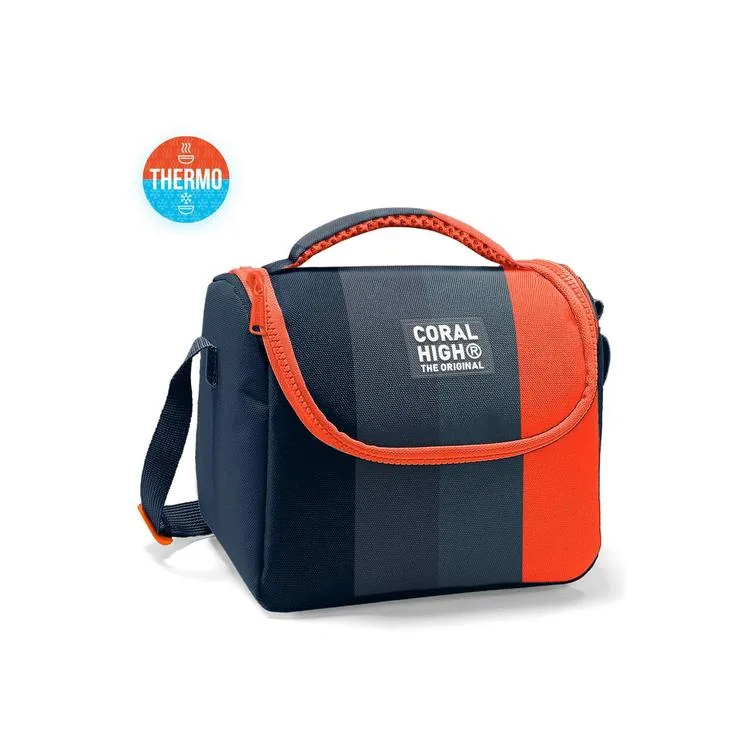 CORAL HIGH 11798 KIDS RENKLİ ÇİZGİLİ THERMO BESLENME ÇANTASI