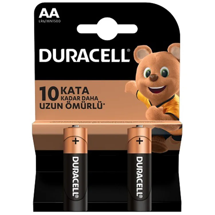 DURACELL AA KALEM PİL 2'Lİ KART - LR6/MN1500
