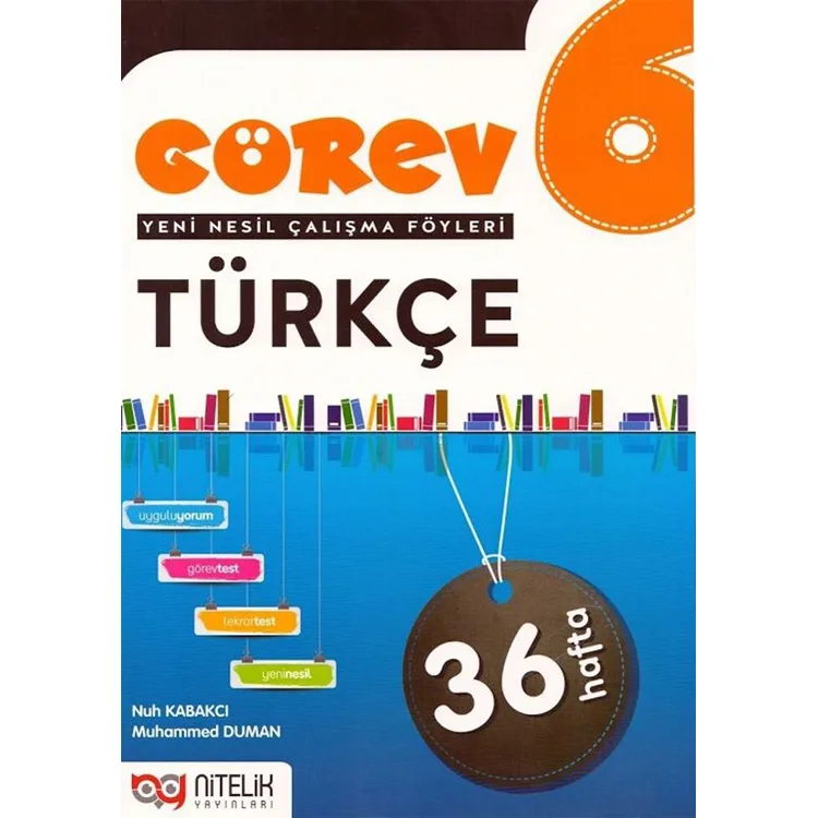 NİTELİK 6. SINIF TÜRKÇE GÖREV YENİ NESİL ÇALIŞMA FÖYLERİ