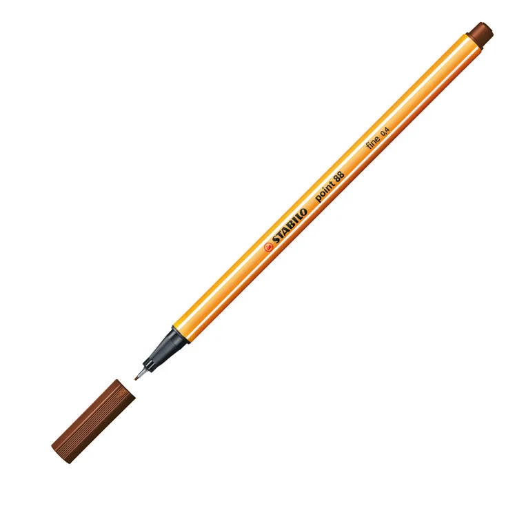 STABILO POİNT 88 FINE 0,4 KAHVERENGİ 88/45