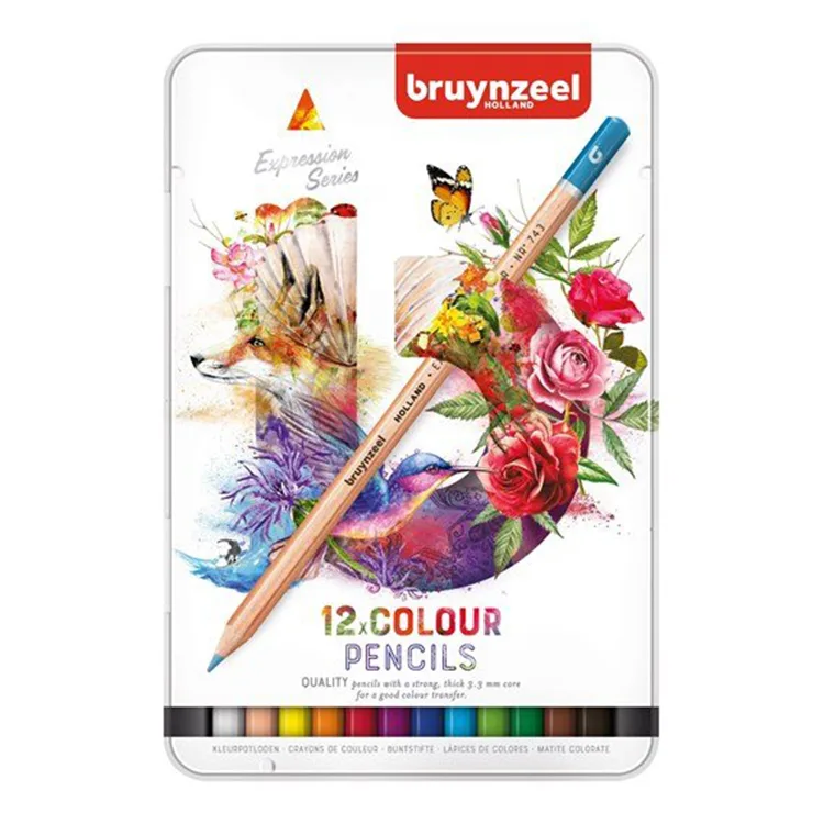 BRUYNZEEL EXPRESSION KURU BOYA KALEM SETİ 12'li - B60312012