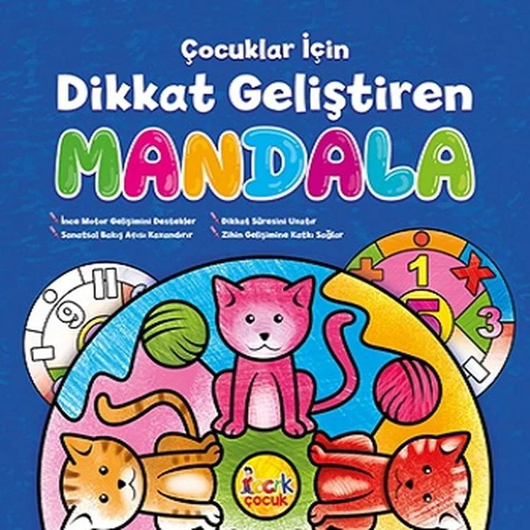 ÇOCUKLAR İÇİN DİKKAT GELİŞTİREN MANDALA