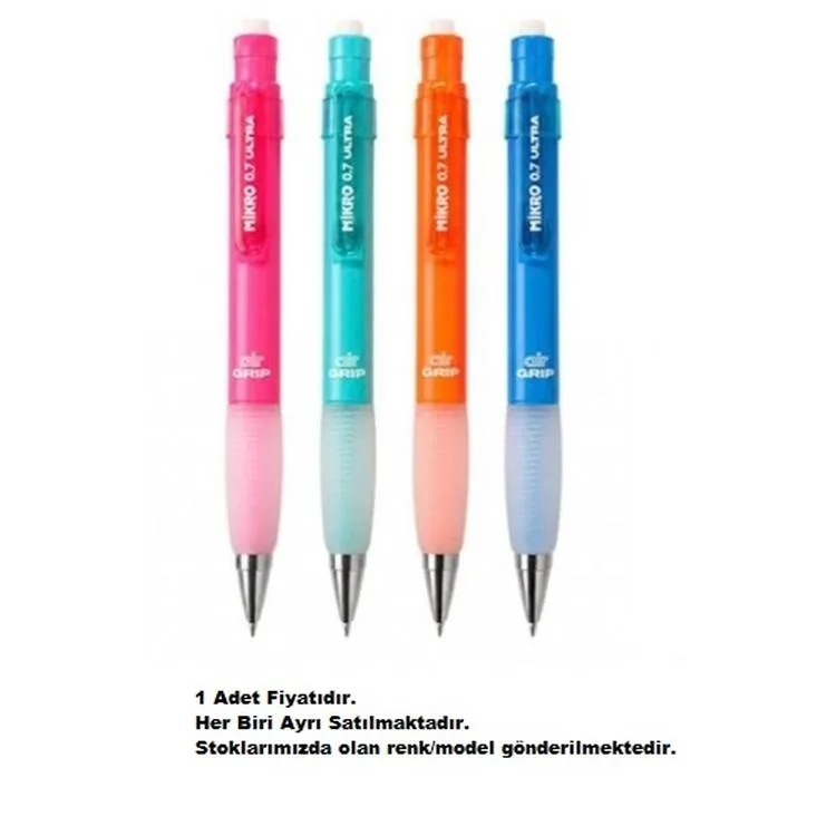 MİKRO MP-9394 ULTRA AIR GRIP VERSATİL KALEM 0.7mm NEON RENKLER - TEKLİ