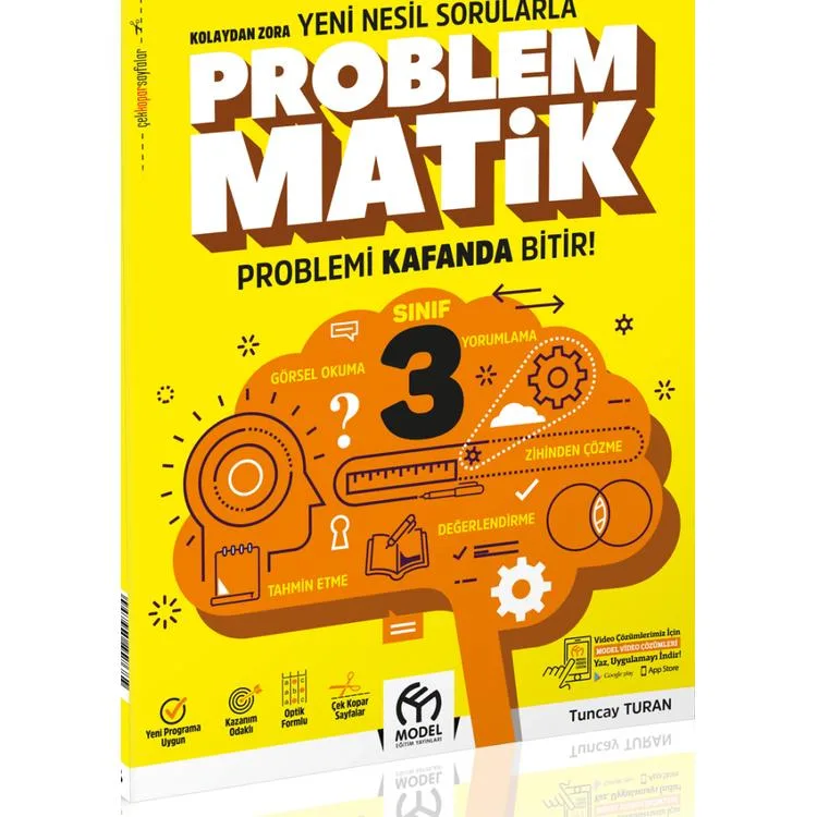 MODEL EĞİTİM YAY. 3. SINIF KOLAYDAN ZORA YENİ NESİL SORULARLA PROBLEMMATİK