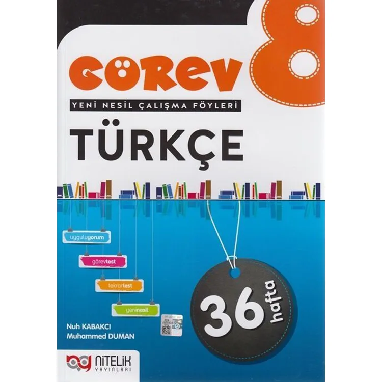 NİTELİK 8. SINIF GÖREV YENİ NESİL TÜRKÇE ÇALIŞMA FÖYLERİ