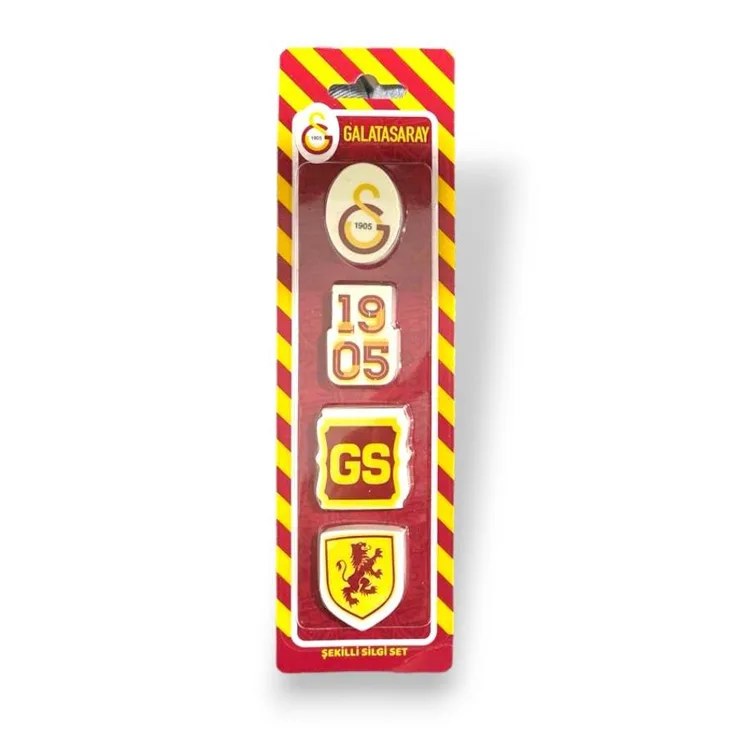 GALATASARAY 555770 4'LÜ SİLGİ SETİ