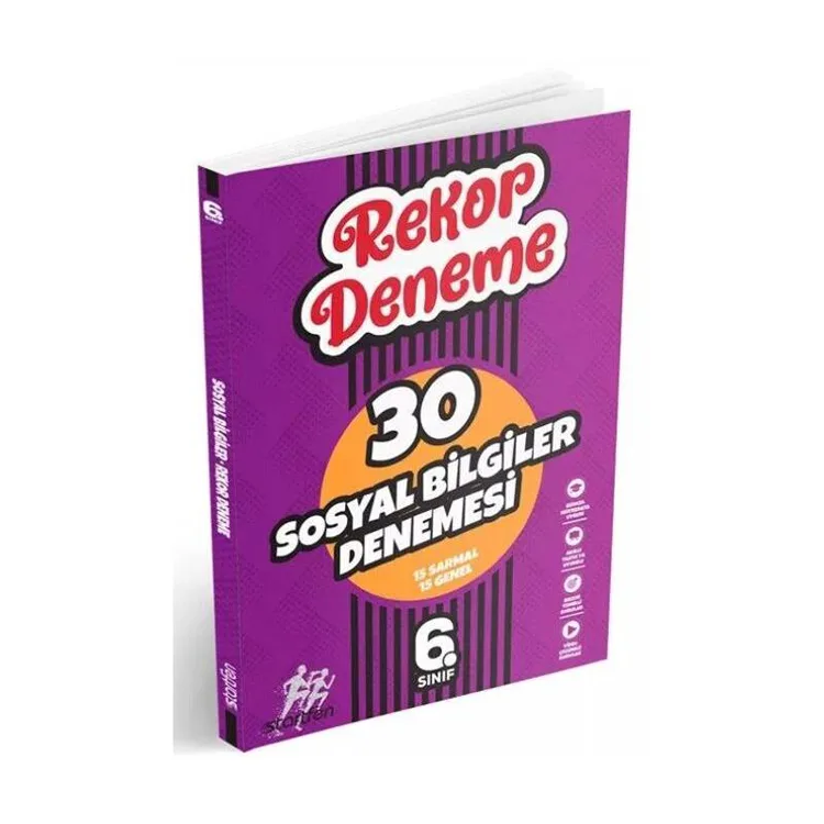 STARTFEN 6. SINIF SOSYAL BİLGİLER REKOR 15 DENEME