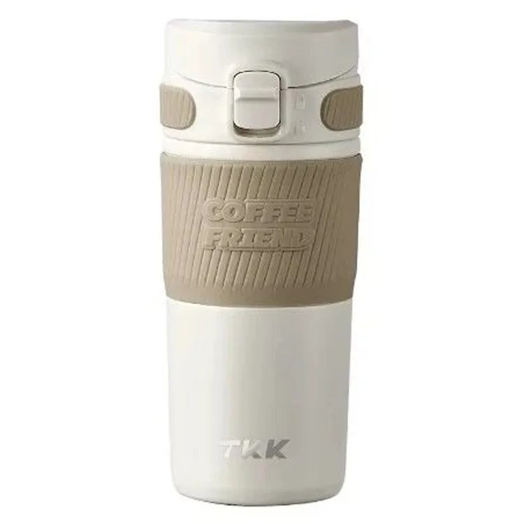 VAGONLİFE T2001 TKK ÇELİK TERMOS SÜZGEÇLİ MUG 450 ML BEYAZ