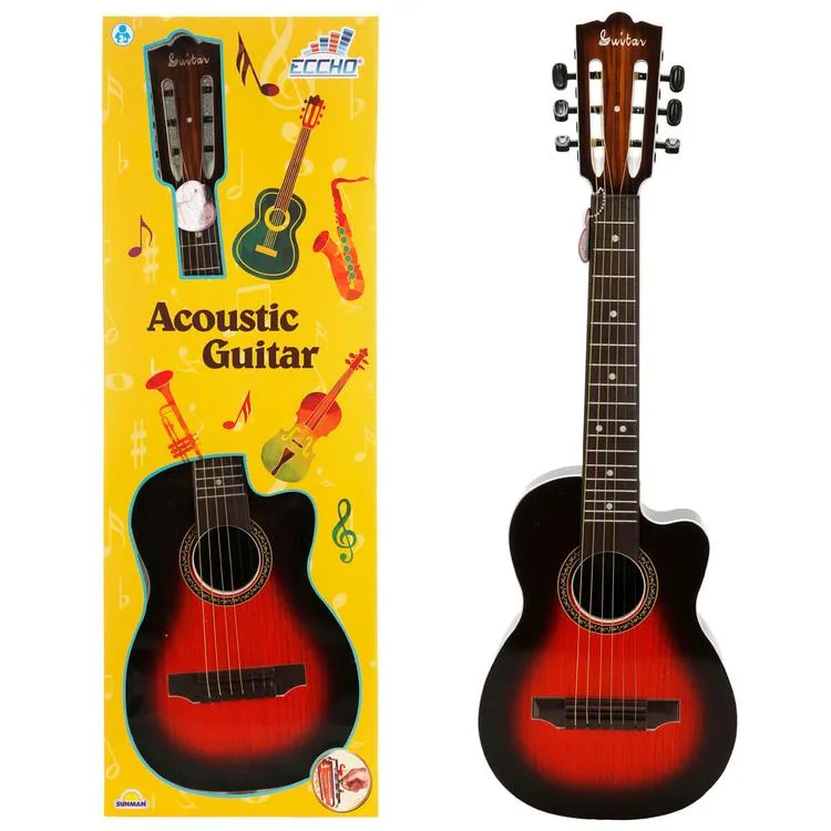 SUNMAN 3718-1 GERÇEK TELLİ AKUSTİK GİTAR 69 CM 3+
