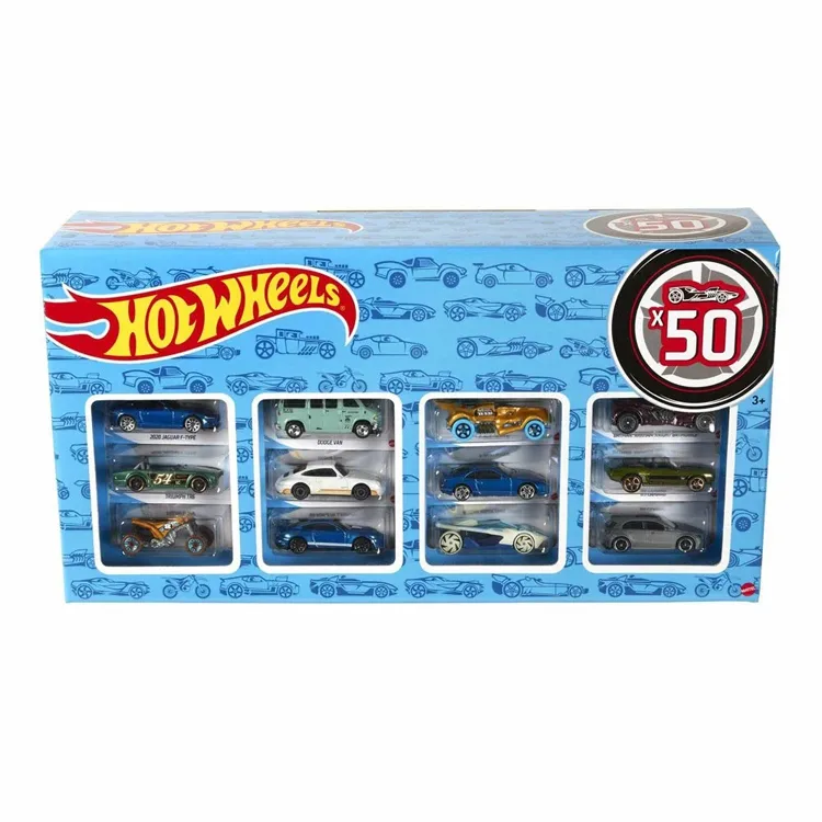 HOT WHEELS MTL-CGN22 50 Lİ ARABA SETİ