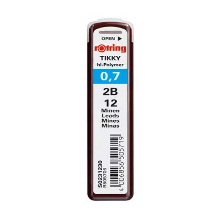 ROTRING HI-POLYMER MİN 0.7 2B KALEM UCU