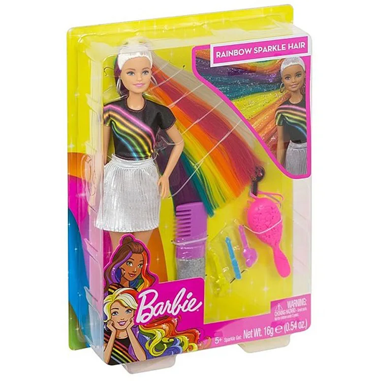 MATTEL FXN96 BARBIE GÖKKUŞAĞI RENKLİ SAÇLAR BEBEĞİ