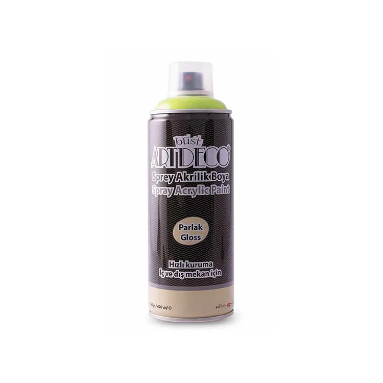 ARTDECO AKRİLİK SPREY BOYA 400 ML LİMON YEŞİLİ