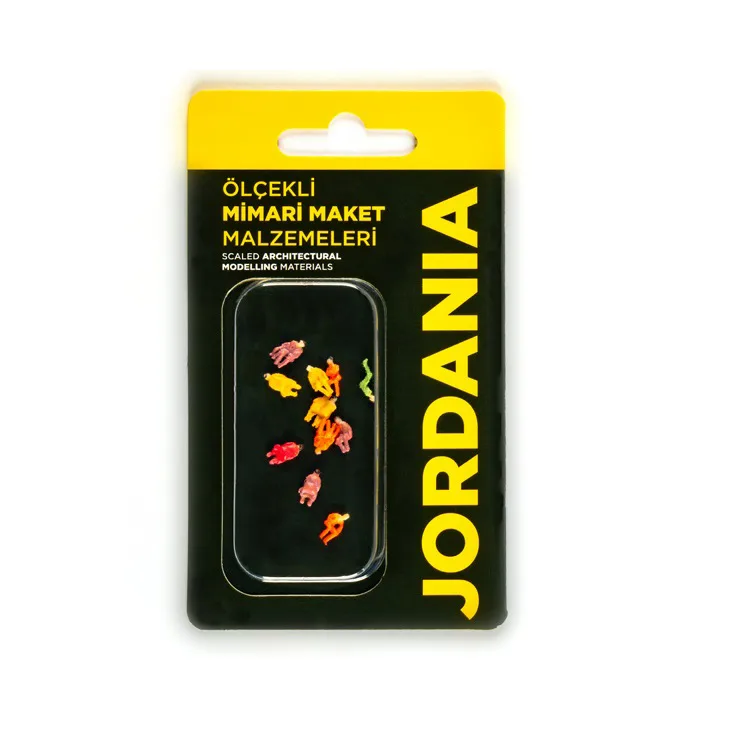 JORDANIA MAKET JE01-İBO1150 BOYALI İNSAN OTURAN 1/150