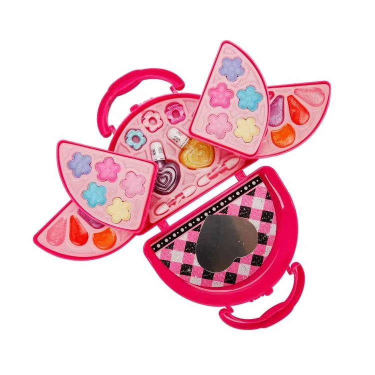 SUNMAN 77002 PRETTY PINKY 3 KATLI ÇANTA KUTULU MAKYAJ SETİ