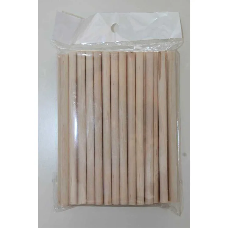 SÜDOR BS77 AHŞAP BÜYÜK BOY YUVARLAK ÇUBUK 12cm
