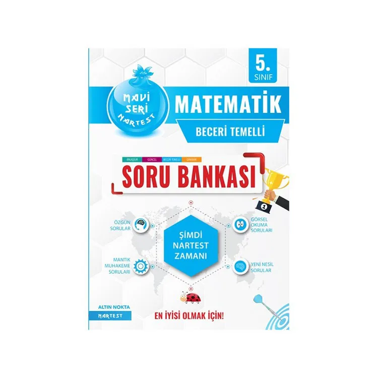 NARTEST 5. SINIF MAVİ MATEMATİK SORU BANKASI