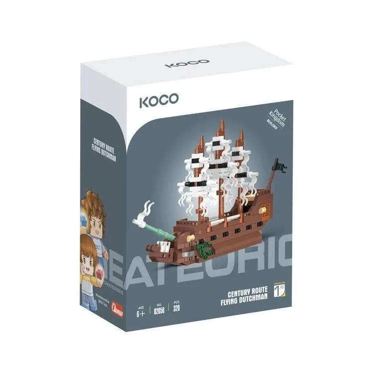 SUNMAN KOCO NO.02056 CENTURY ROUTE FLYING LEGO YAPIM SETİ 320 PARÇA 6+