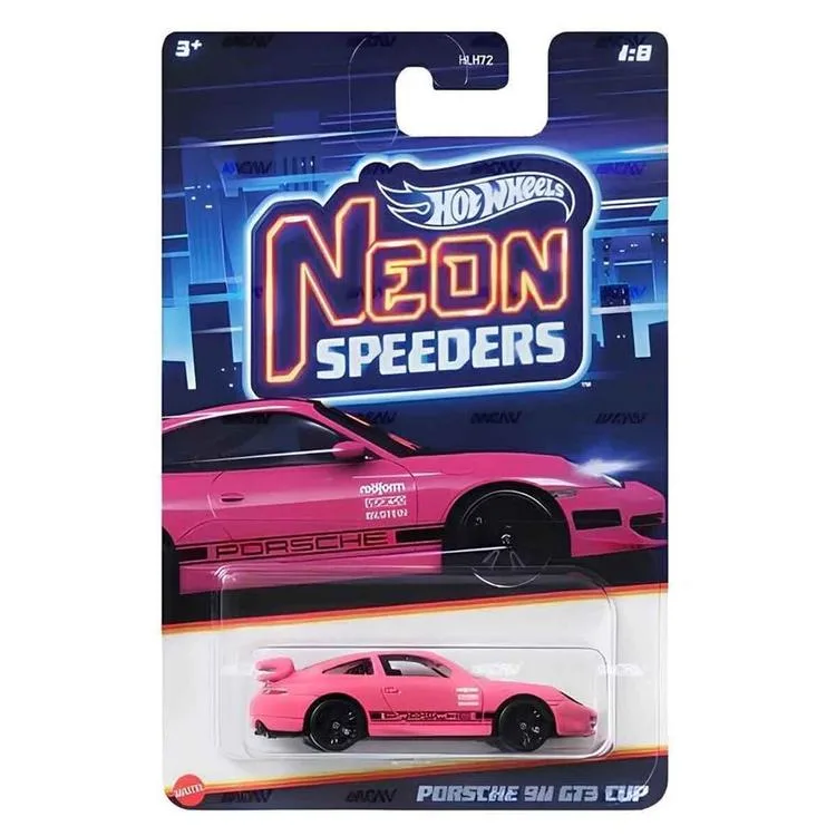 MATTEL HLH72 HOT WHEELS NEON YARIŞLAR TEKLİ ARABALAR 3+ ( ADET)