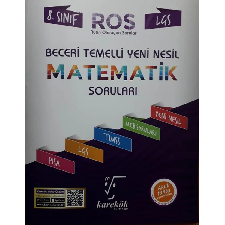 KAREKÖK 8. SINIF RUTİN OLMAYAN MATEMATİK SORULARI (ROS)