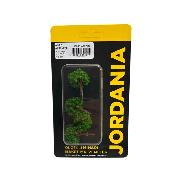 JORDANIA MAKET JE03P-W3070N AĞAÇ A. YEŞİL 1/200 3cm.