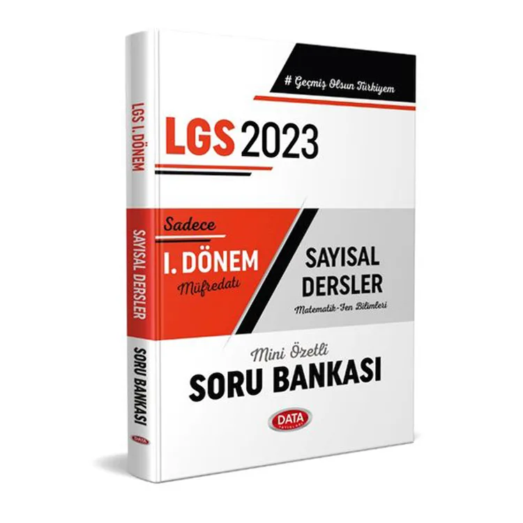 DATA 8. SINIF LGS 2023 1. DÖNEM SAYISAL SORU BANKASI