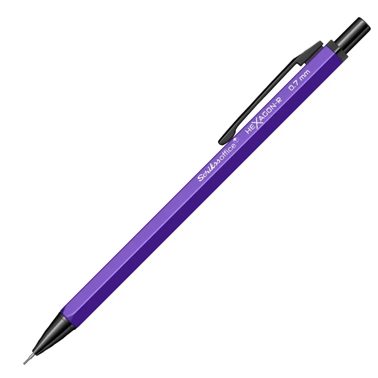 SCRIKSS HEXAGON-R 0.7mm VERSATİL KALEM MOR