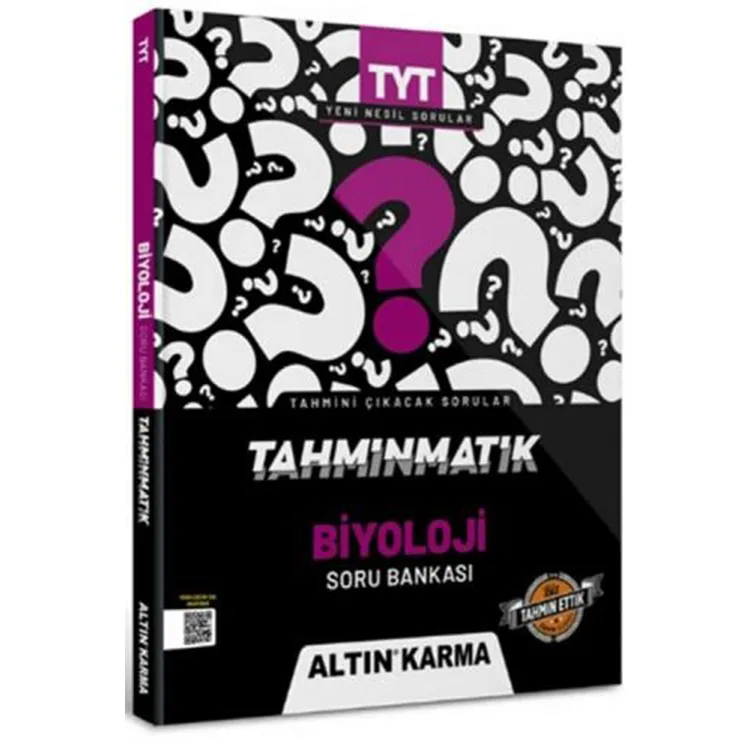 ALTIN KARMA TYT BİYOLOJİ TAHMİNMATİK SORU BANKASI