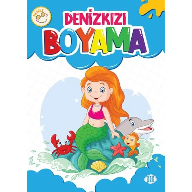NEŞELİ DENİZKIZI BOYAMA