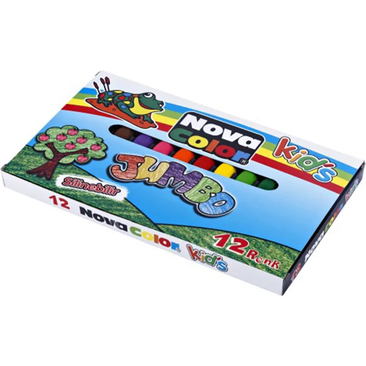 NOVA COLOR JUMBO MUM BOYA 12 RENK NC-2124