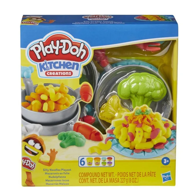 HASBRO PLAYDOH E5512/E9369 KITCHEN MUTFAK ATÖLYESİ SILLY SNACKS 3+