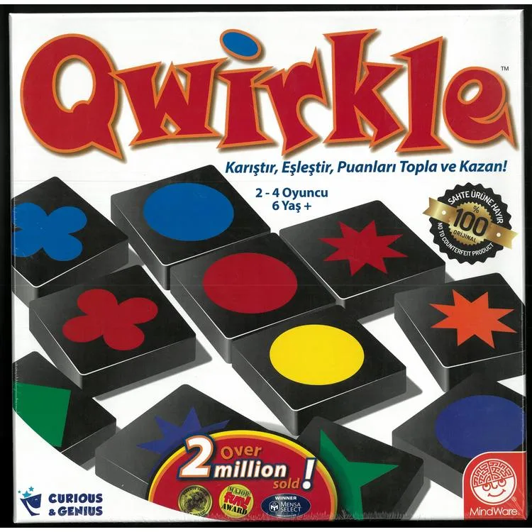 BAL 32016 MINDWARE QWİRKLE STRATEJİ AKIL KUTU OYUNU 6+