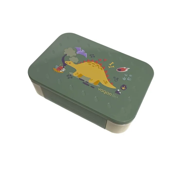 VAGONLİFE VGN1270 3 BÖLMELİ BESLENME YEMEK KABI- LUNCH BOX 900 ML YEŞİL DİNAZOR