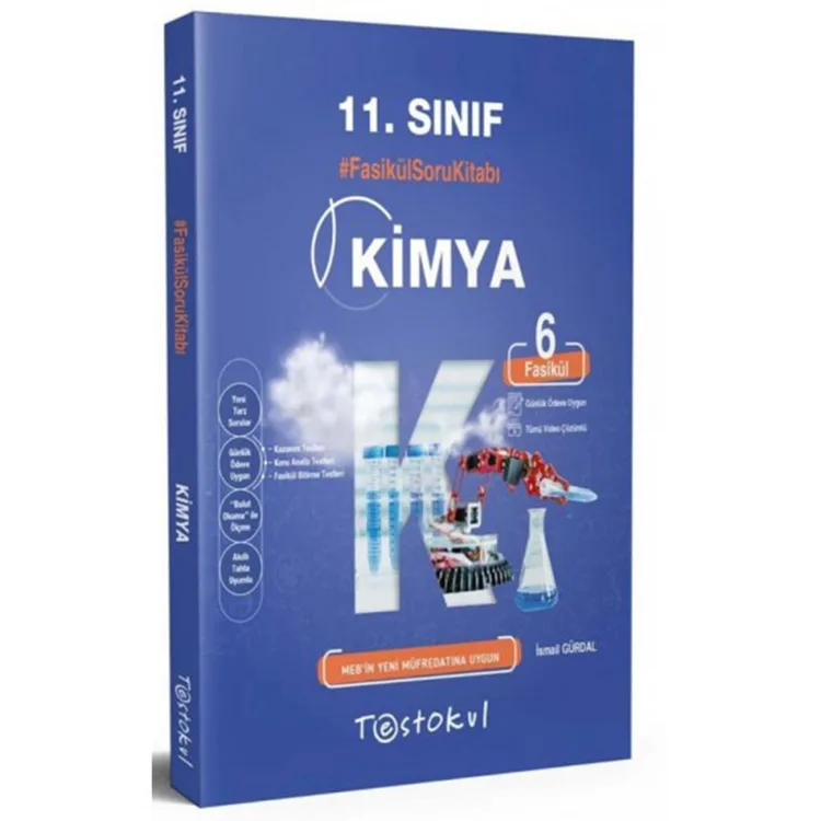 TESTOKUL 11. SINIF KİMYA FASİKÜL SORU KİTABI
