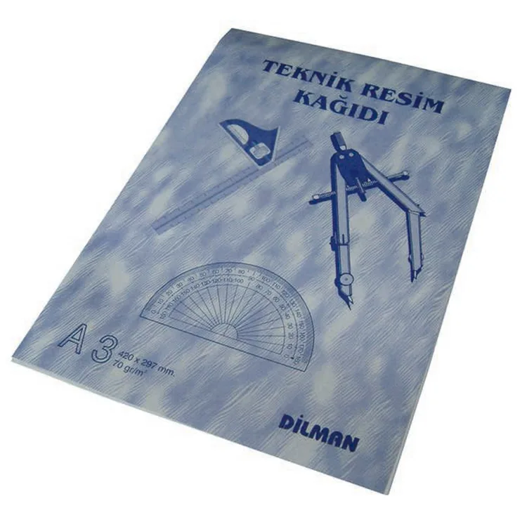 DİLMAN TEKNİK RESİM KAĞIDI A3 DİK
