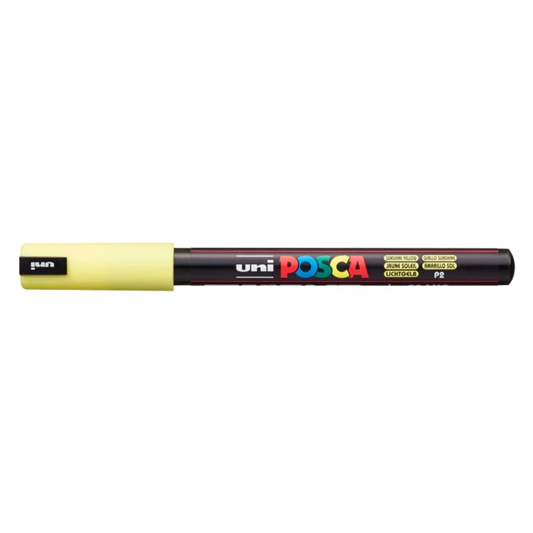 UNİ POSCA SU BAZLI POSTER MARKER 0.7 GÜNEŞ SARISI PC-1MR
